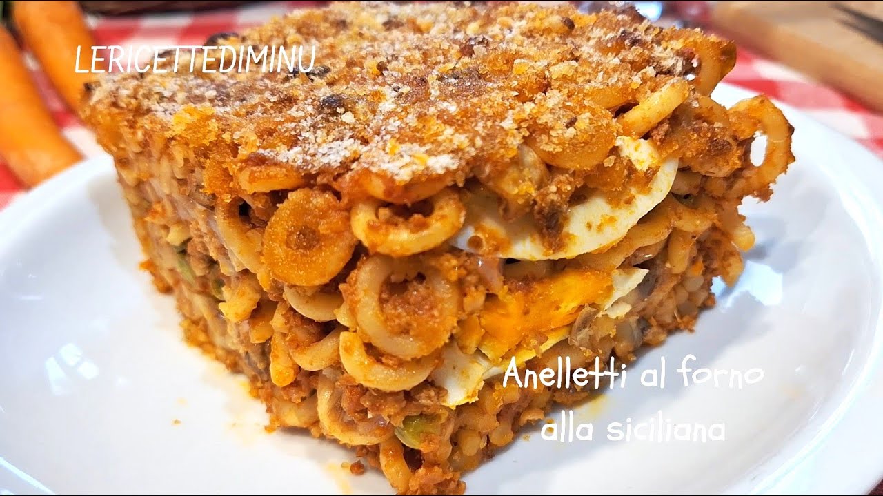 Anelletti al forno alla siciliana