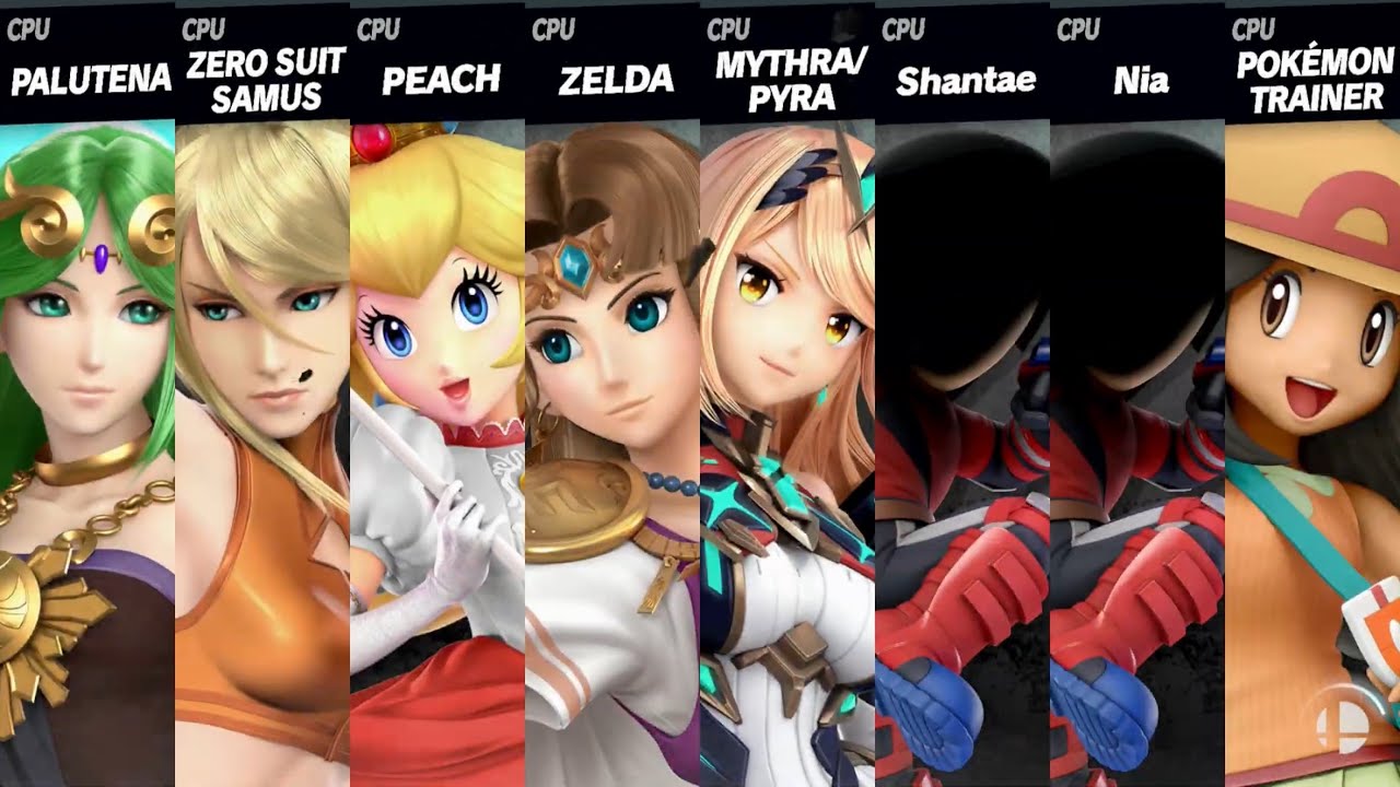 Super Smash Bros. Ultimate - Girls Battle (Part 1/2)