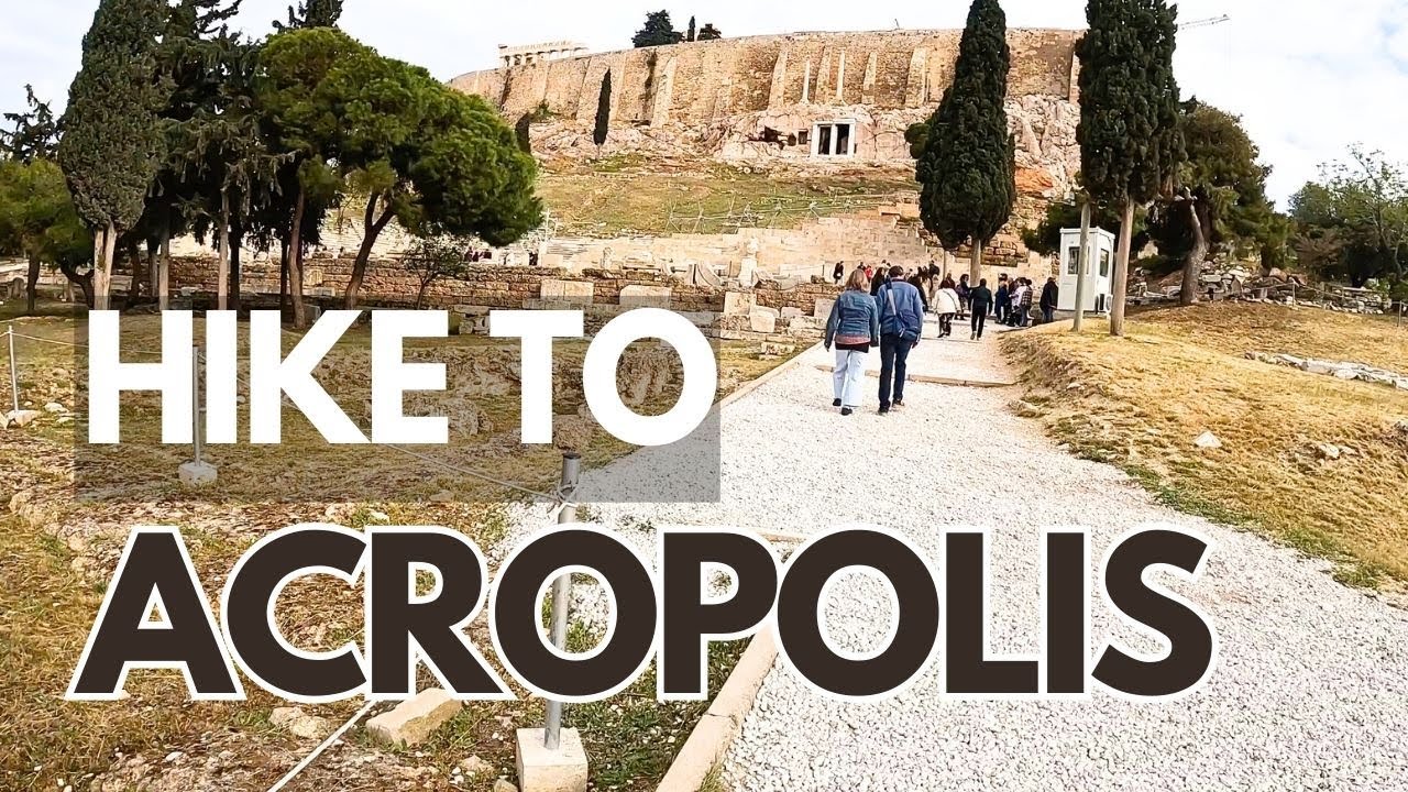 Hiking Up to the Acropolis (Parthenon) in Athens