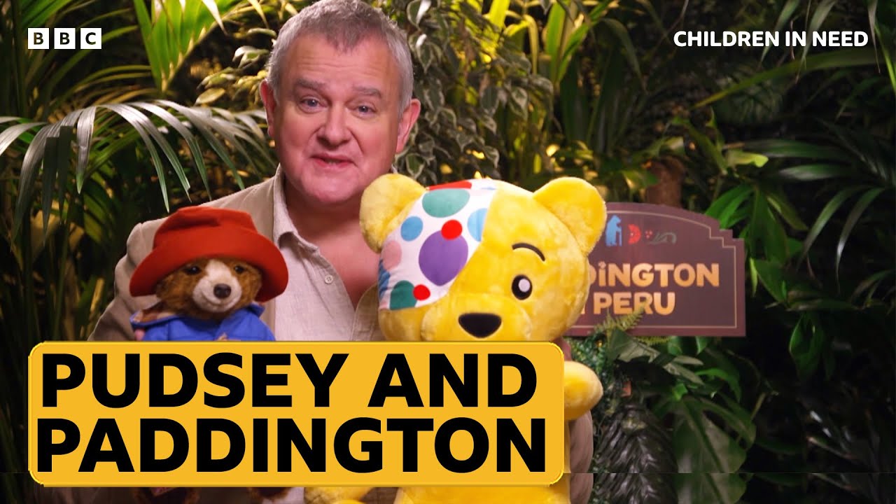 When Pudsey met Paddington 🐻