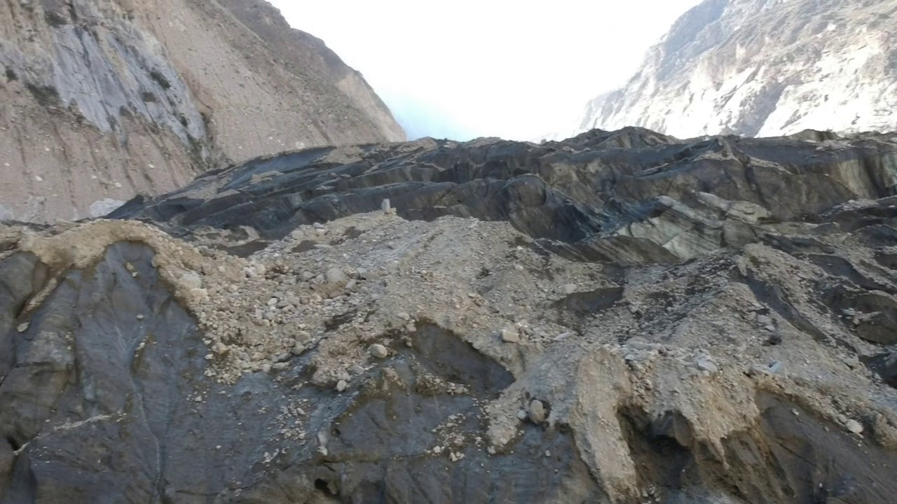 Shishper Glacier, Hassan Abad nalah, Hunza