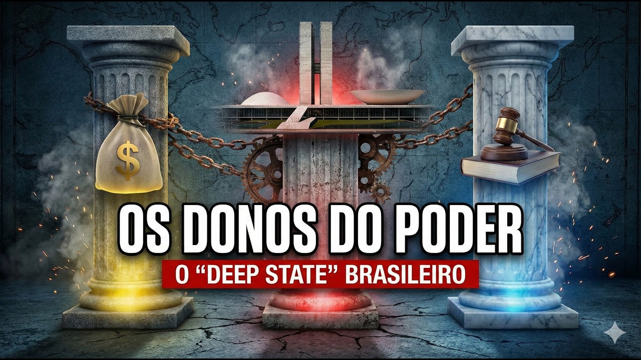 Quem manda de verdade no Brasil? A face oculta do Estado Profundo (Deep State)