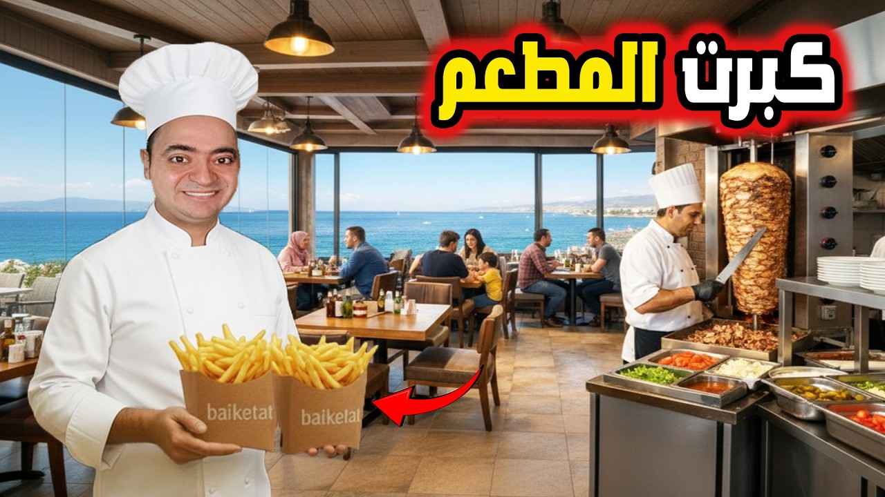 محاكي الشاورما #4 : أقوى توسعة للمطعم .. والبطاطس ولعت المكان ! 🍟🔥🤫
