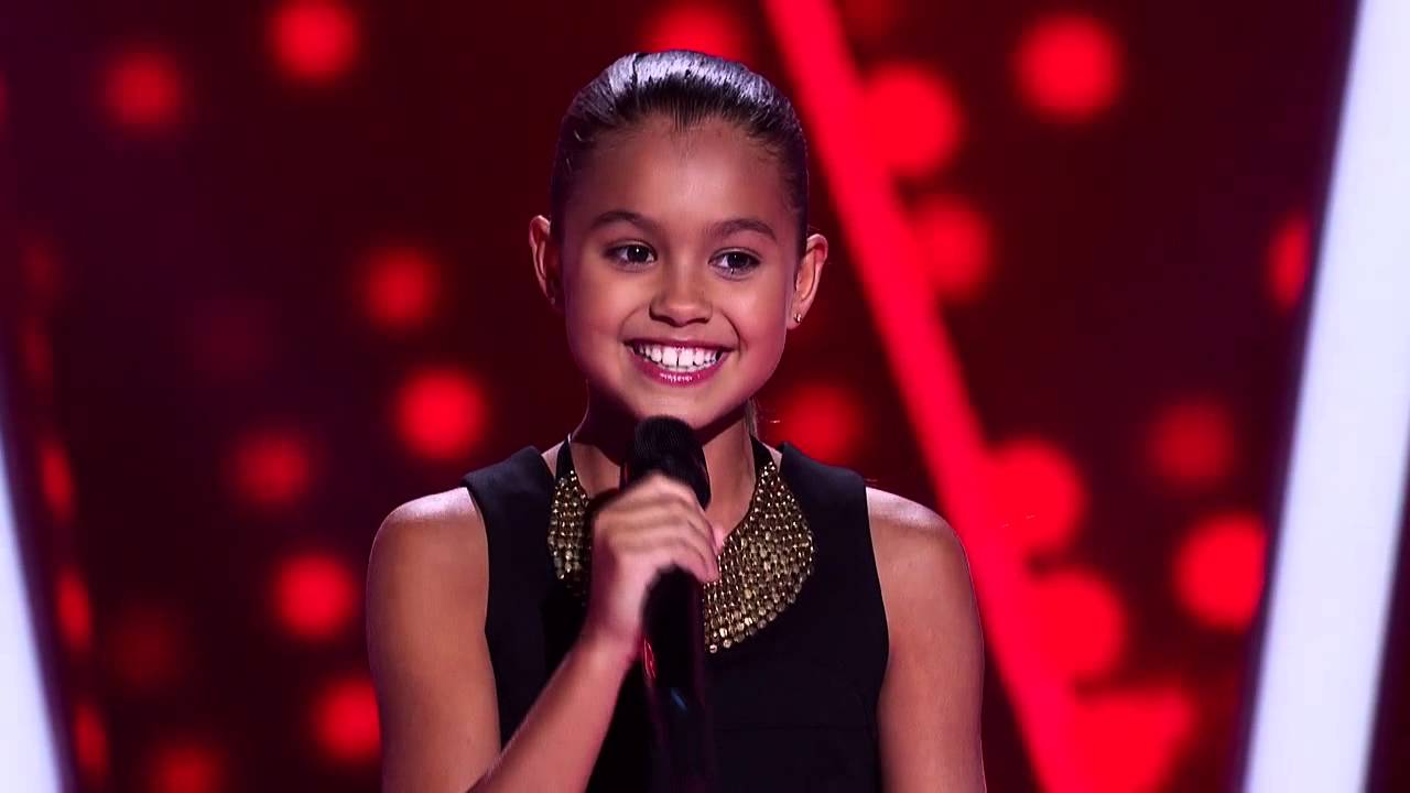 Alexa Sings Girl On Fire | The Voice Kids Australia 2014
