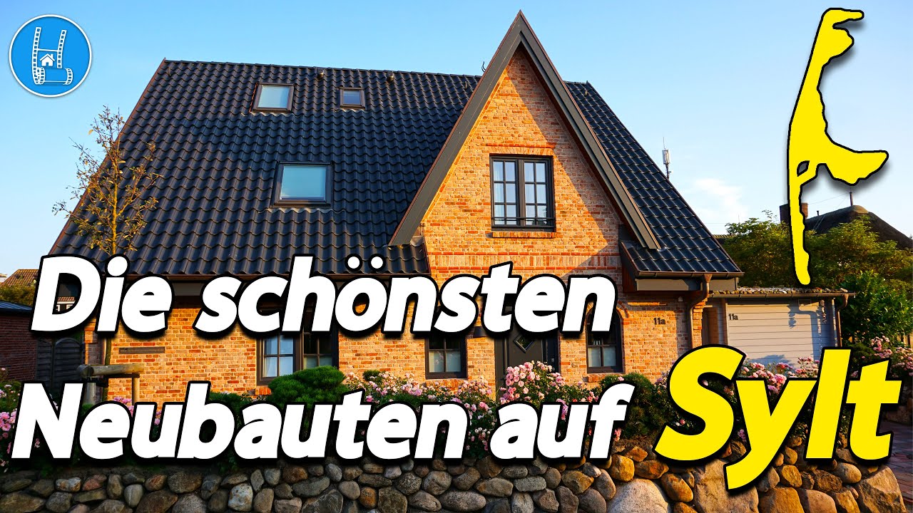 The most beautiful new buildings on Sylt 🇩🇪 4K