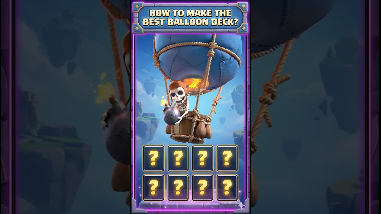 How to create the best balloon deck in clash royale #clashroyale