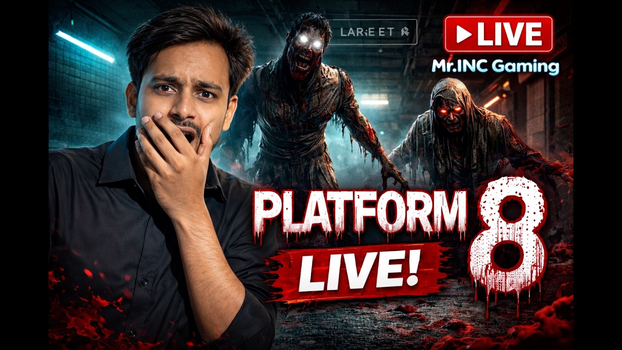 PLATFORM 8 HORROR GAME With @MrINCGaming  #horrorgaming #horror #shortslive #ytshorts