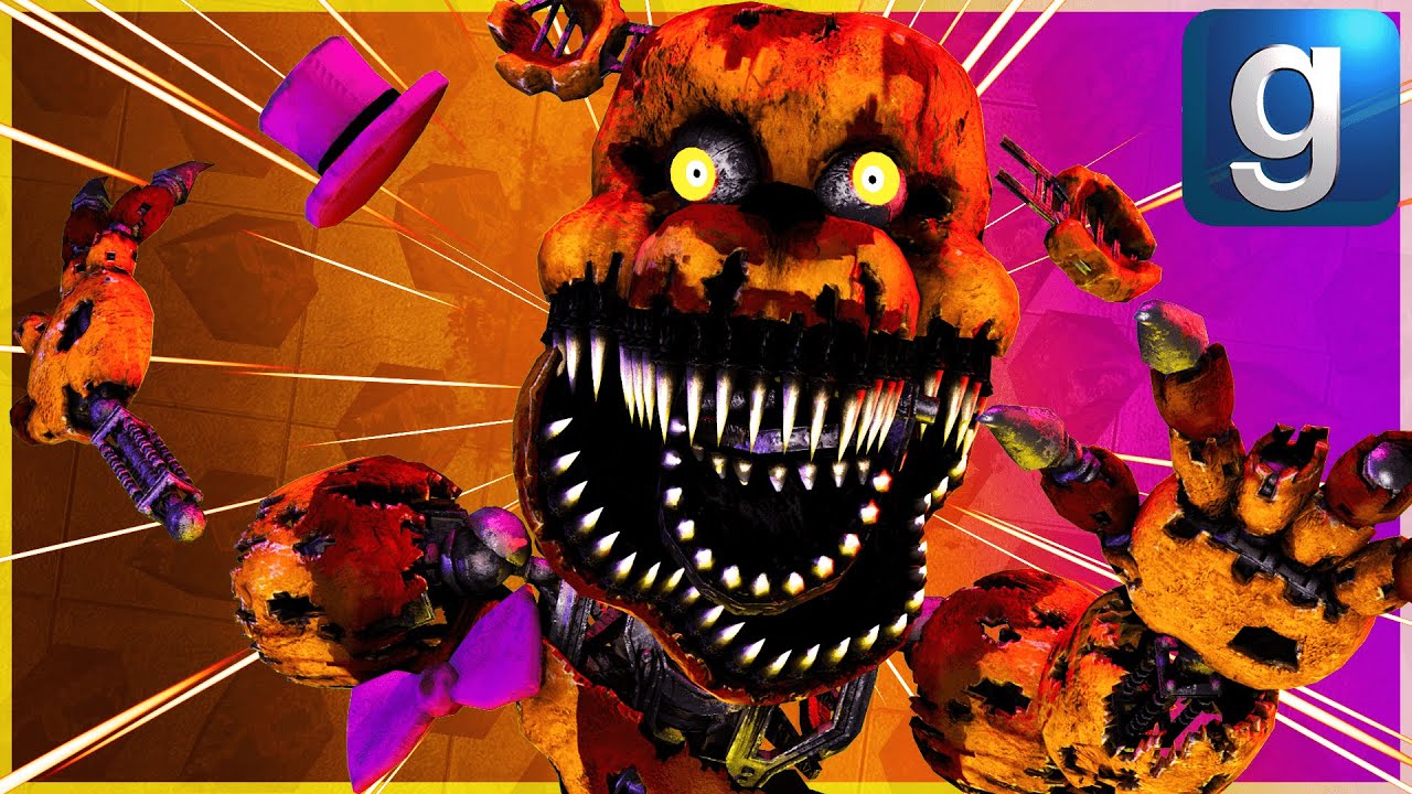 Gmod FNAF | Torturing Help Wanted Nightmare Fredbear!