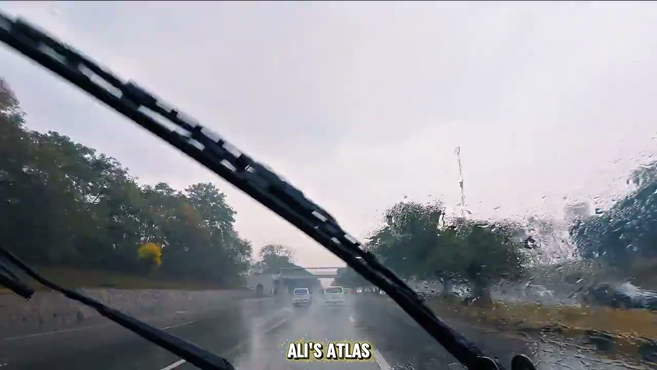 Morning Cruise in the First Rain of 2026 | January Ride | Cinematic Motovlog #2026 #rain 