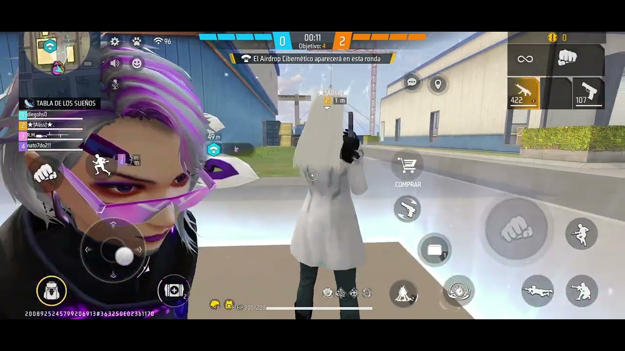Esta forma de jugar es PESIMA Free fire