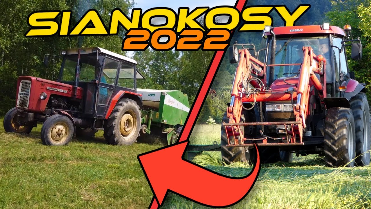 ☘️SIANOKOSY na WESOŁO🤣2022🔥CASE 30 km/h !?🔥2X Ursus🚜GR Kolasa ✩ Sadza z Komina✩