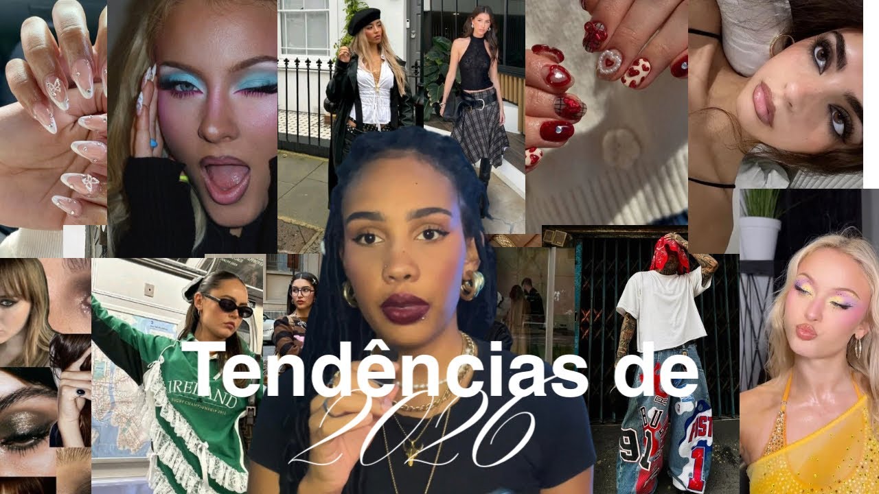Quais são as tendências de moda e beleza de 2026