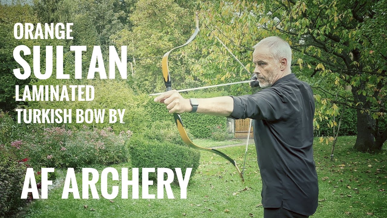 Orange Sultan — турецкий ламинированный лук от AF Archery — обзор