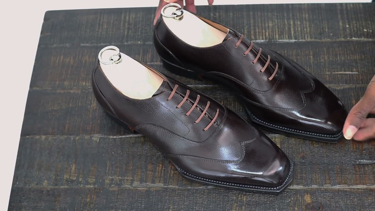 Introducing the Bon Air MOD. 139: The Sophisticated Austerity Brogue Oxford in Brown Hatch Grain.