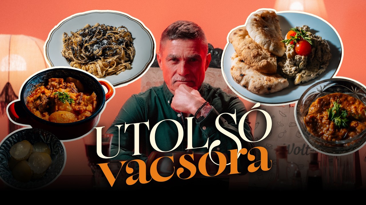 UTOLS&Oacute; VACSORA 🍽️| Ambrus Attil&aacute;val