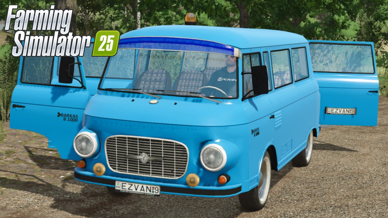 FS25 - Barkas B1000 - NEW CAR MOD for Farming Simulator 2025 ROLEPLAY
