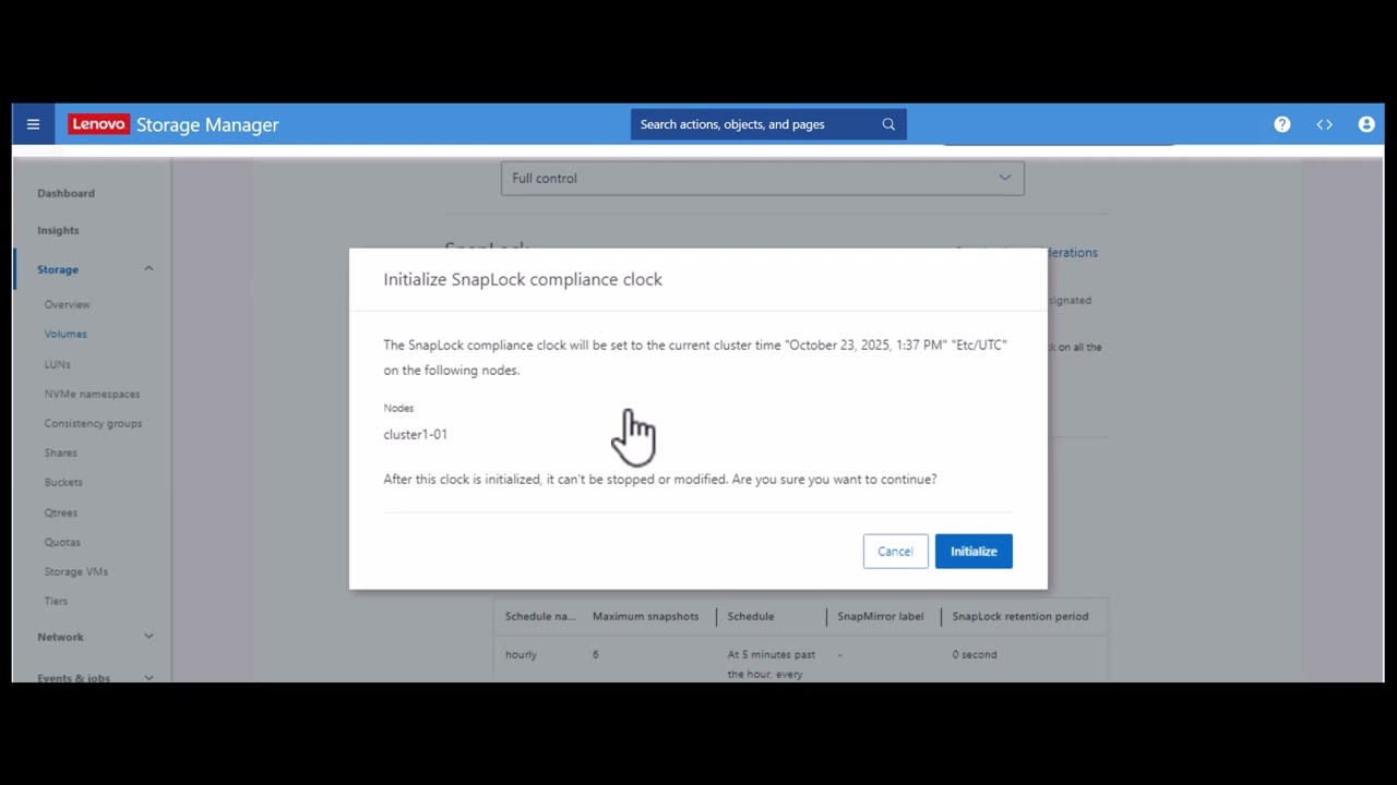 Secure and Compliant Protection with SnapLock with ThinkSystem DM and DG Series