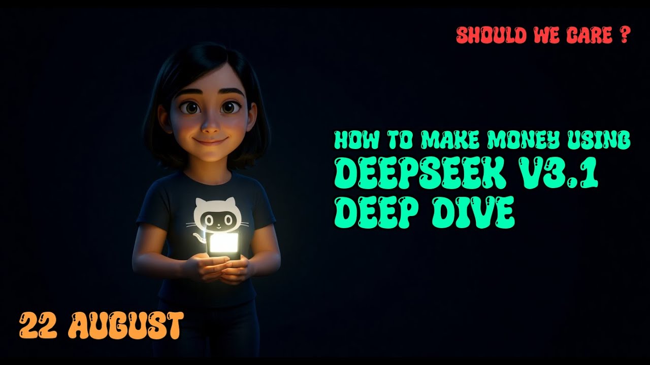 How to make money using trending AI tools- DeepSeek V3.1