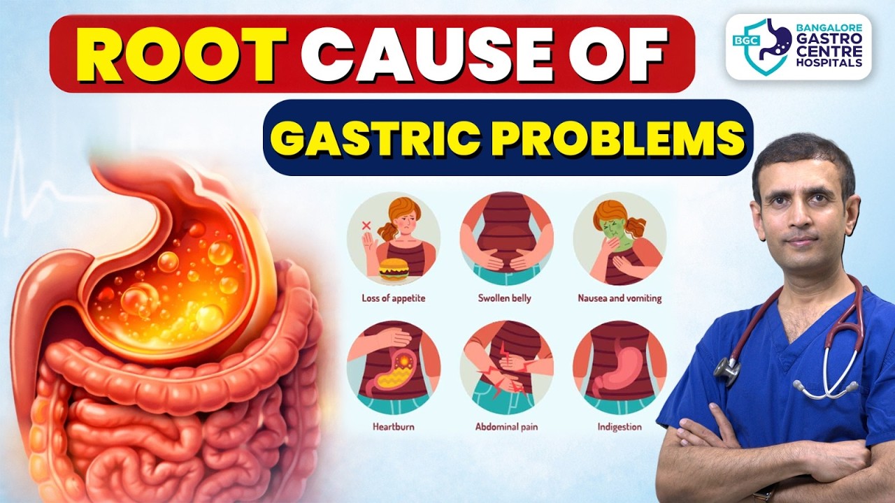 Gastric Problems Root Cause Explained: Gas, Acidity, Indigestion, Bloating (Stop It Naturally)
