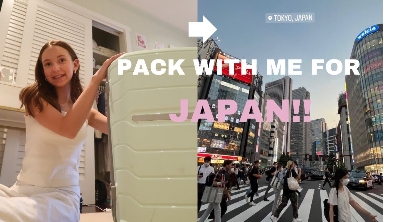 Pack with me for JAPAN!! *Like were on FaceTime