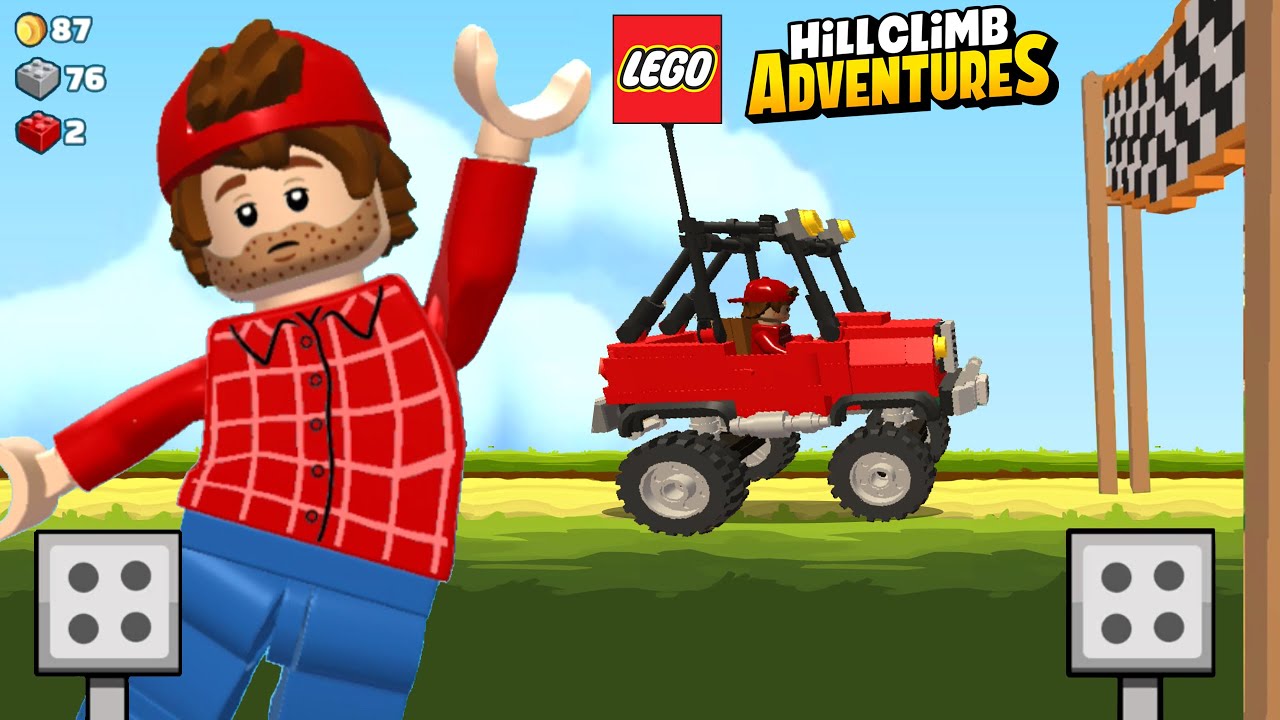 LEGO Hill Climb Adventures - New JUMP Event and New Map Unlocked / GamePlay Walkthrough #1