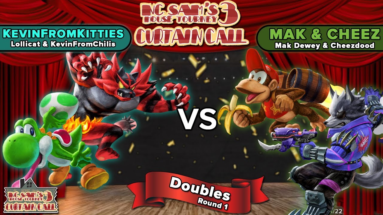 KevinFromKitties (KevinFromChilis/Lollicat) vs. Mak & Cheez (Mak Dewey/Cheezdood) -NC Sam's House To