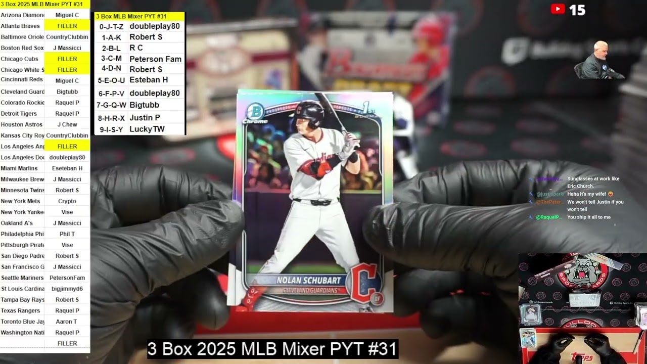 3 Box 2025 MLB Mixer PYT #31