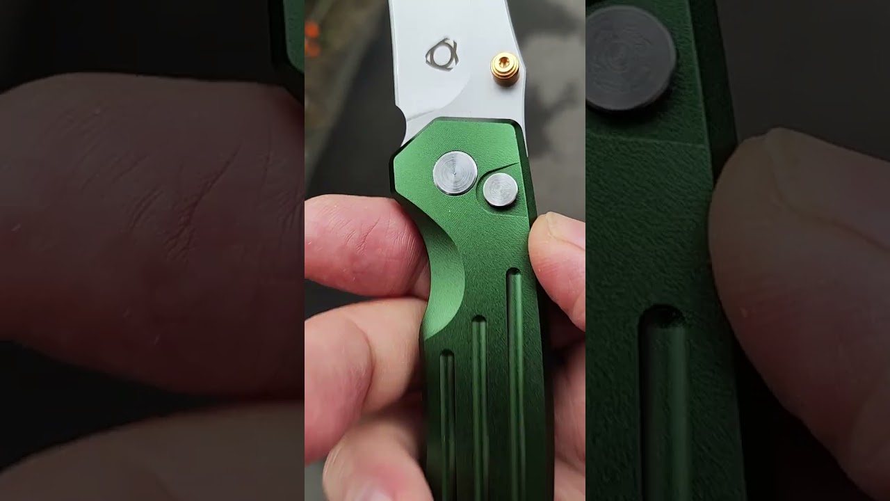 Складаний ніж Folding knife Sixleaf sl-82-green  #blade #edc