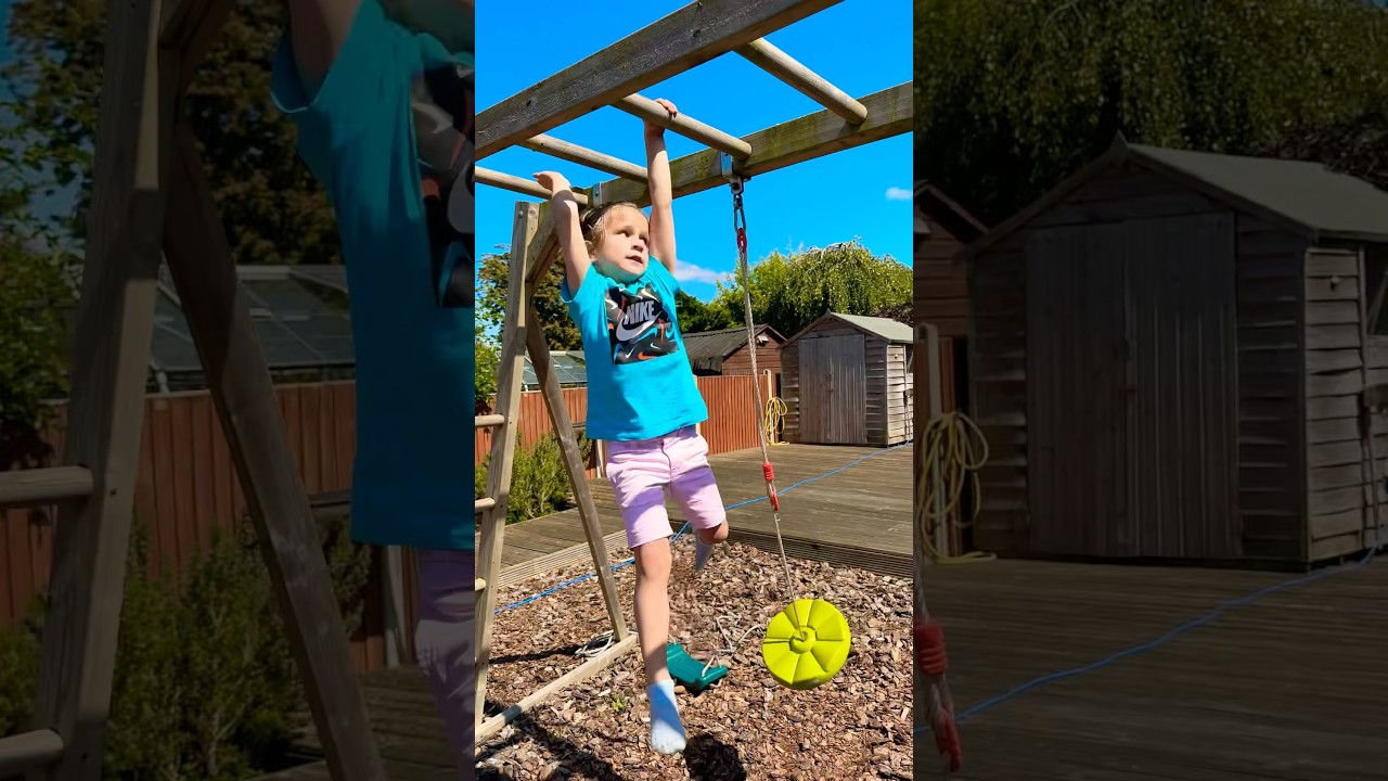 Epic Outdoor Playground Challenge! | Ralph vs Kids on Monkey Bars & More!
