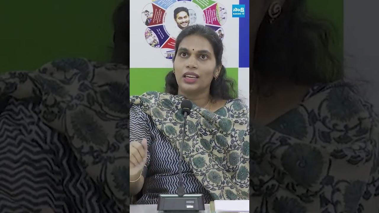 Kakani Poojitha Fire on TDP | Nellore Minor Girl incident | @SakshiTVLIVE