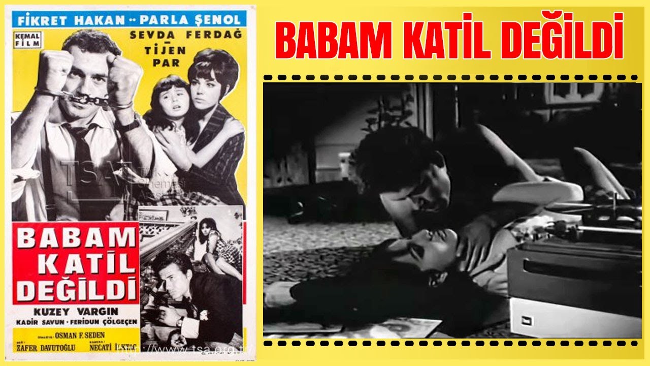 Babam Katil Değildi 1966 | Fikret Hakan Sevda Ferdağ | Yeşilçam Filmi Full İzle