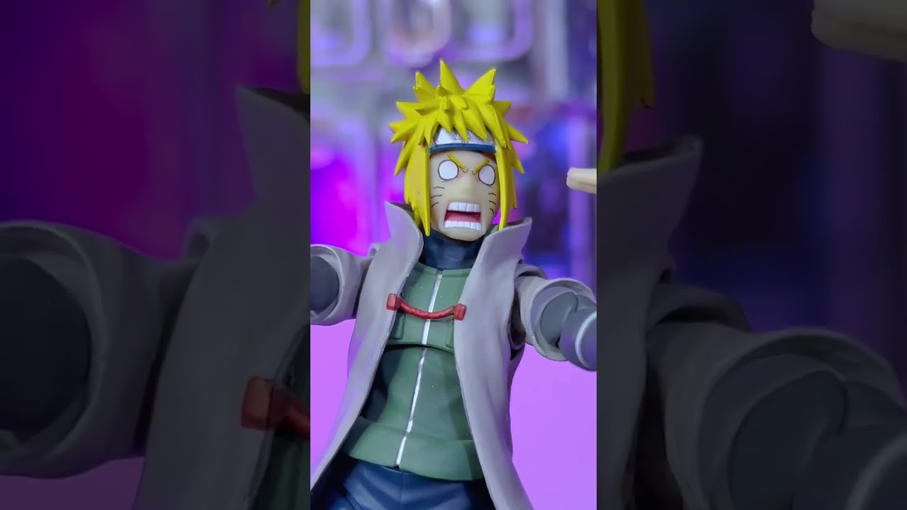 Itachi SH Figuarts 🎏La reacci&oacute;n de Minato #naruto #shfiguarts #unboxing #bandai #drama #humor #uwu