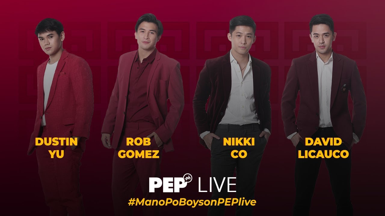 WATCH: Mano Po Legacy Boys on PEP Live