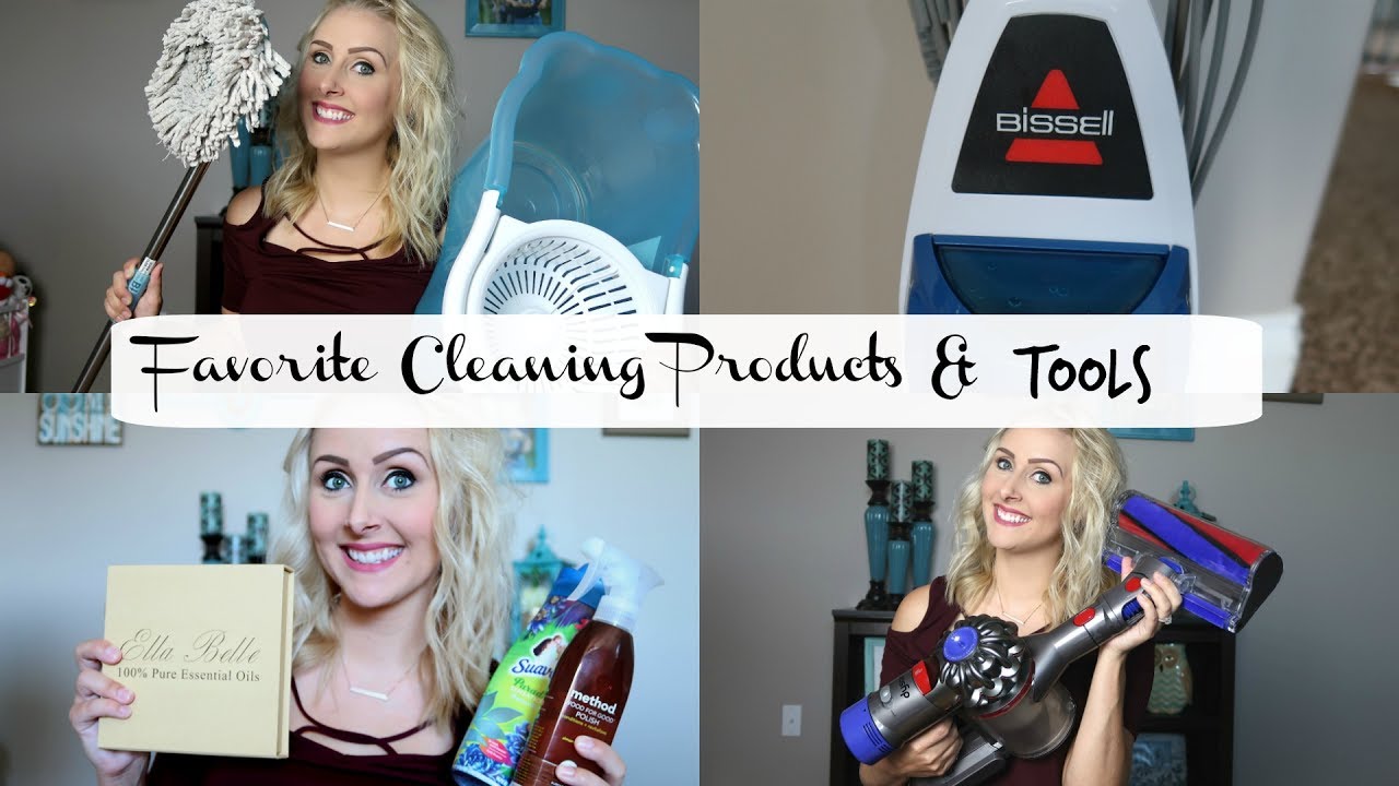 My Favorite Cleaning Products and Appliances/ Tools- Dyson Cordless Vac- Spin Mop- Bissel Steam Mop