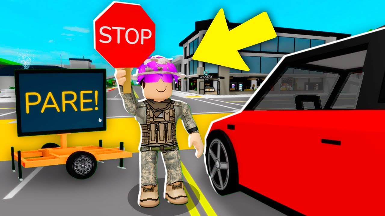 EU PATRULHEI A FRONTEIRA do BROOKHAVEN!
