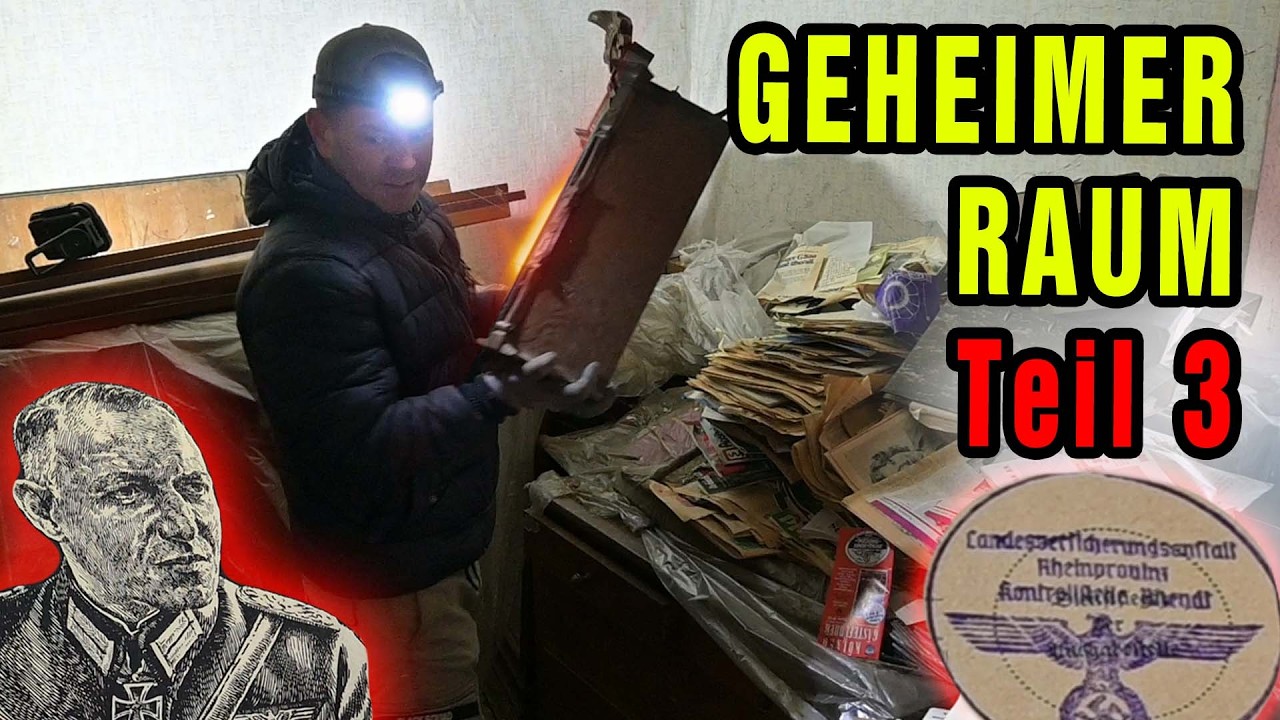 NS Dokumente und grausige Überraschung - Der GEHEIME RAUM Teil 3