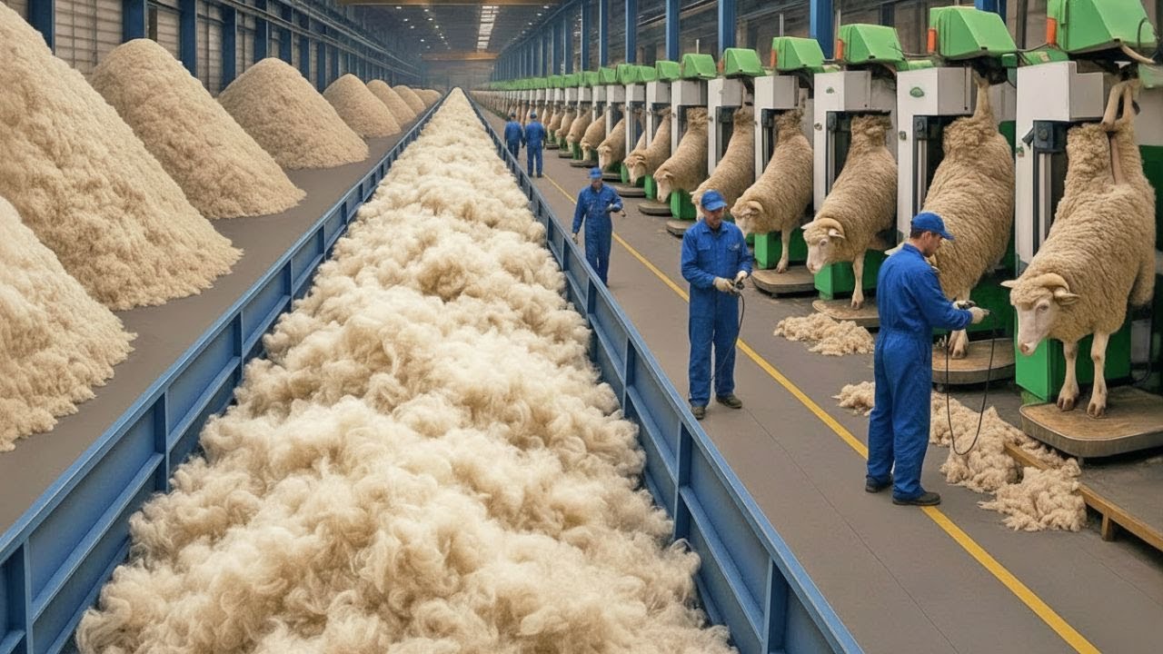 Comment c&rsquo;est fait : La Laine &mdash; Du mouton au v&ecirc;tement, un processus industriel incroyable !