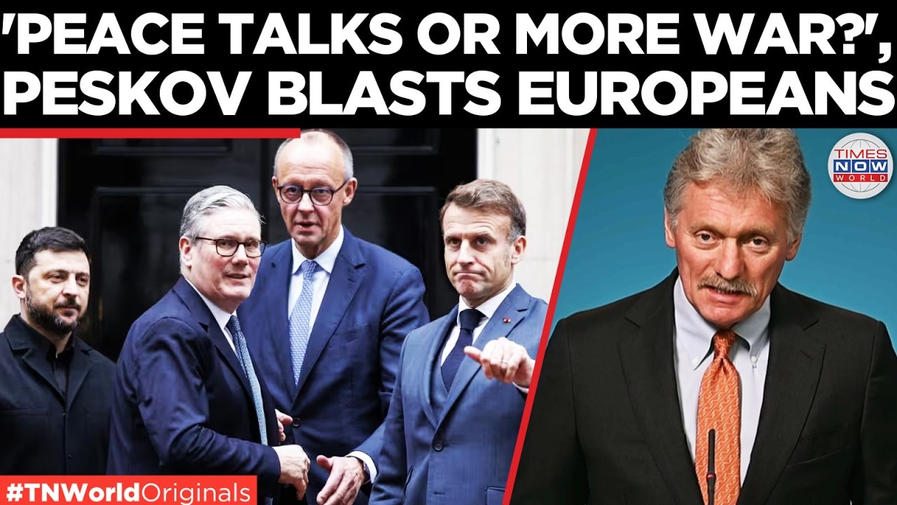 &ldquo;They Talk Peace, They Ship Weapons!&rdquo;: Peskov Accuses Europe Of Hypocrisy On Ukraine-Russia Talks