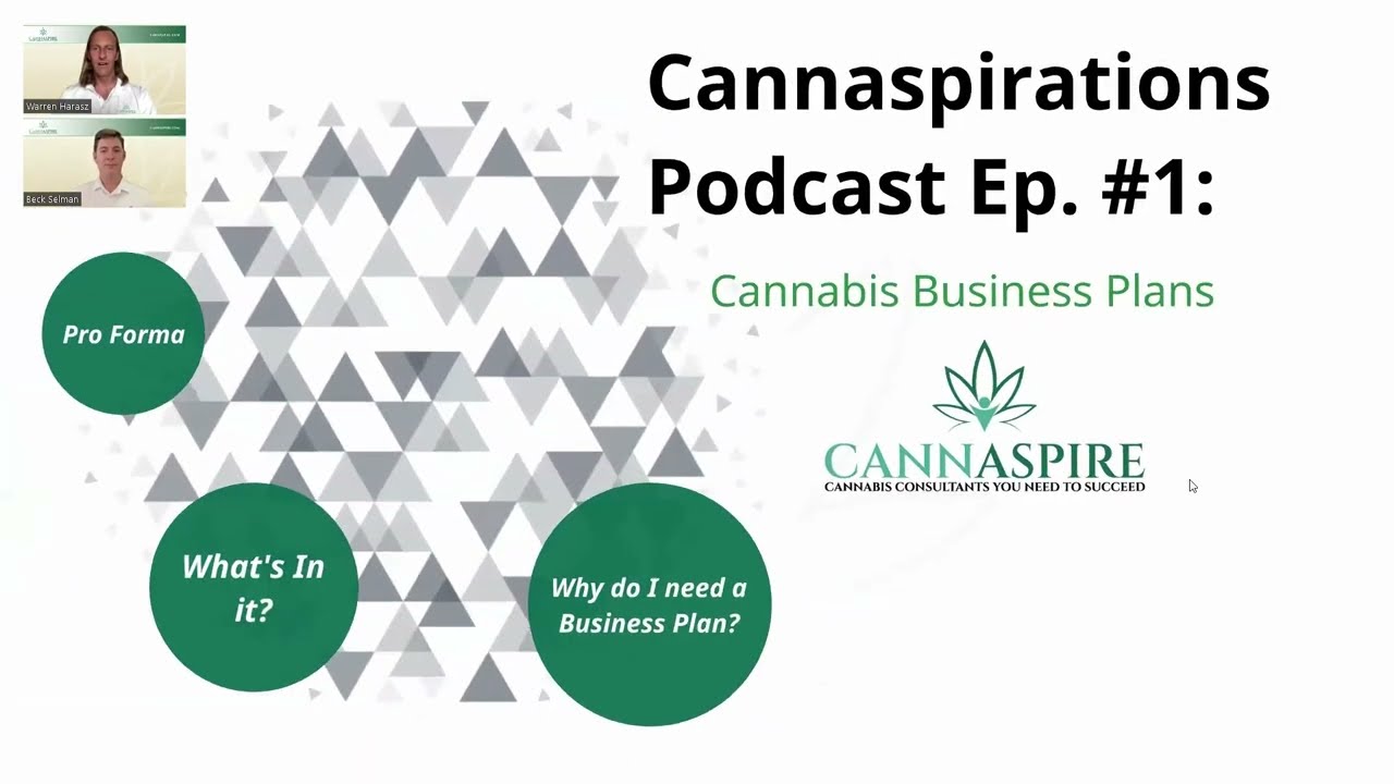 Cannaspirations Ep. 1: Cannabis Business Plans (P1 - Intro)