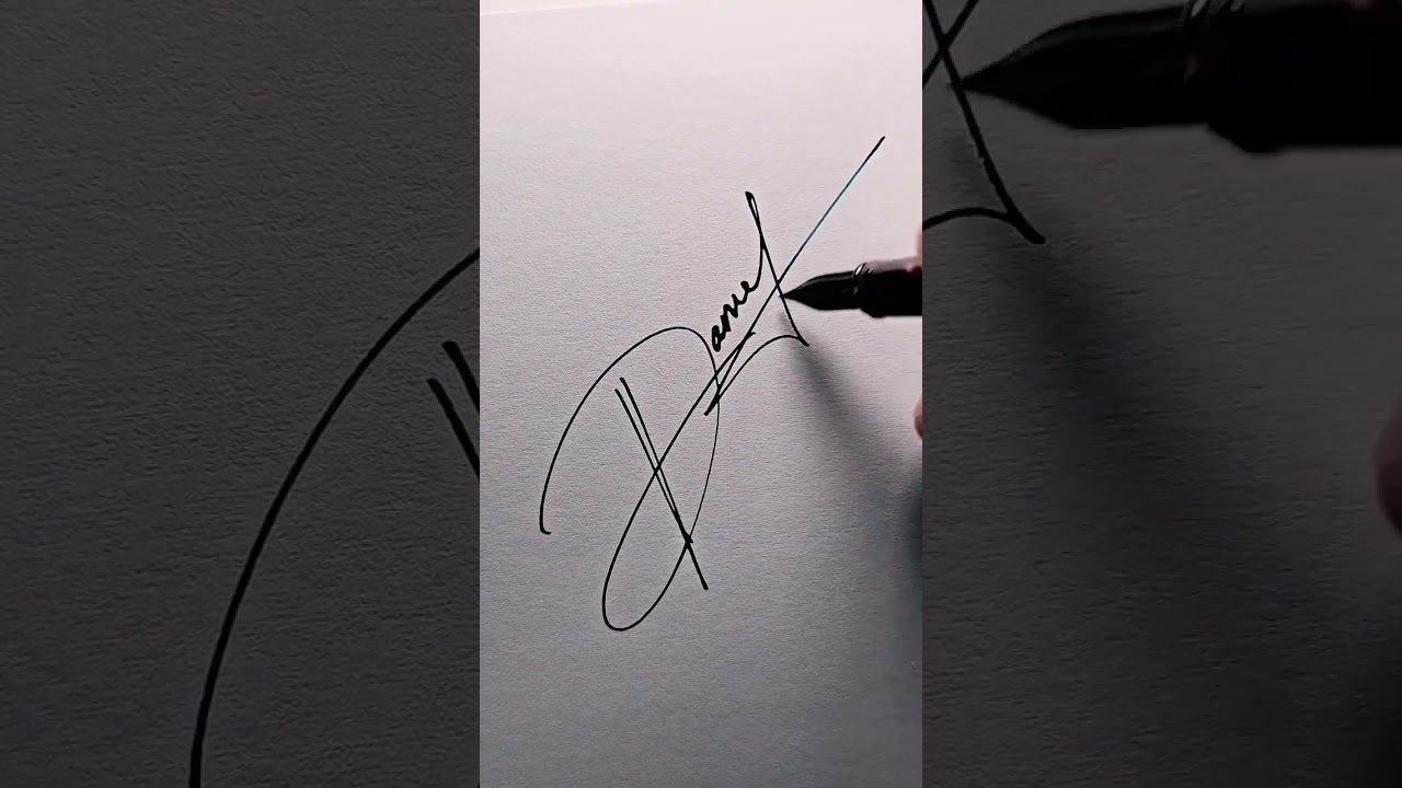 Name: Daniel | How To Design Your Own Amazing Signature