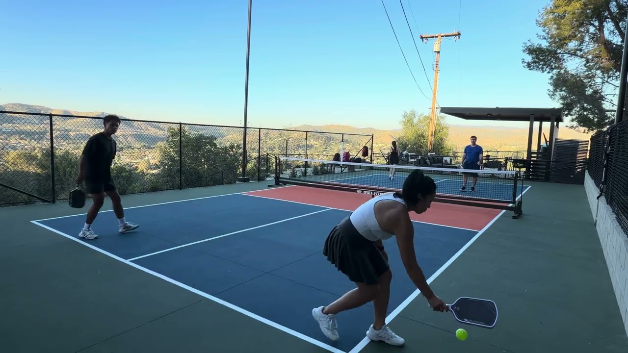 Nana/Ant vs Vicki/Merrick. Game 1