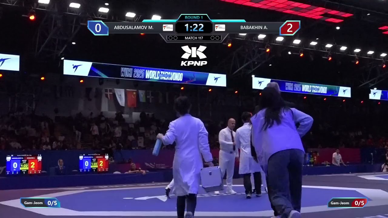 117 Round of 32 Men  74kg AIN ABDUSALAMOV M  AIN BABAKHIN A  PGM