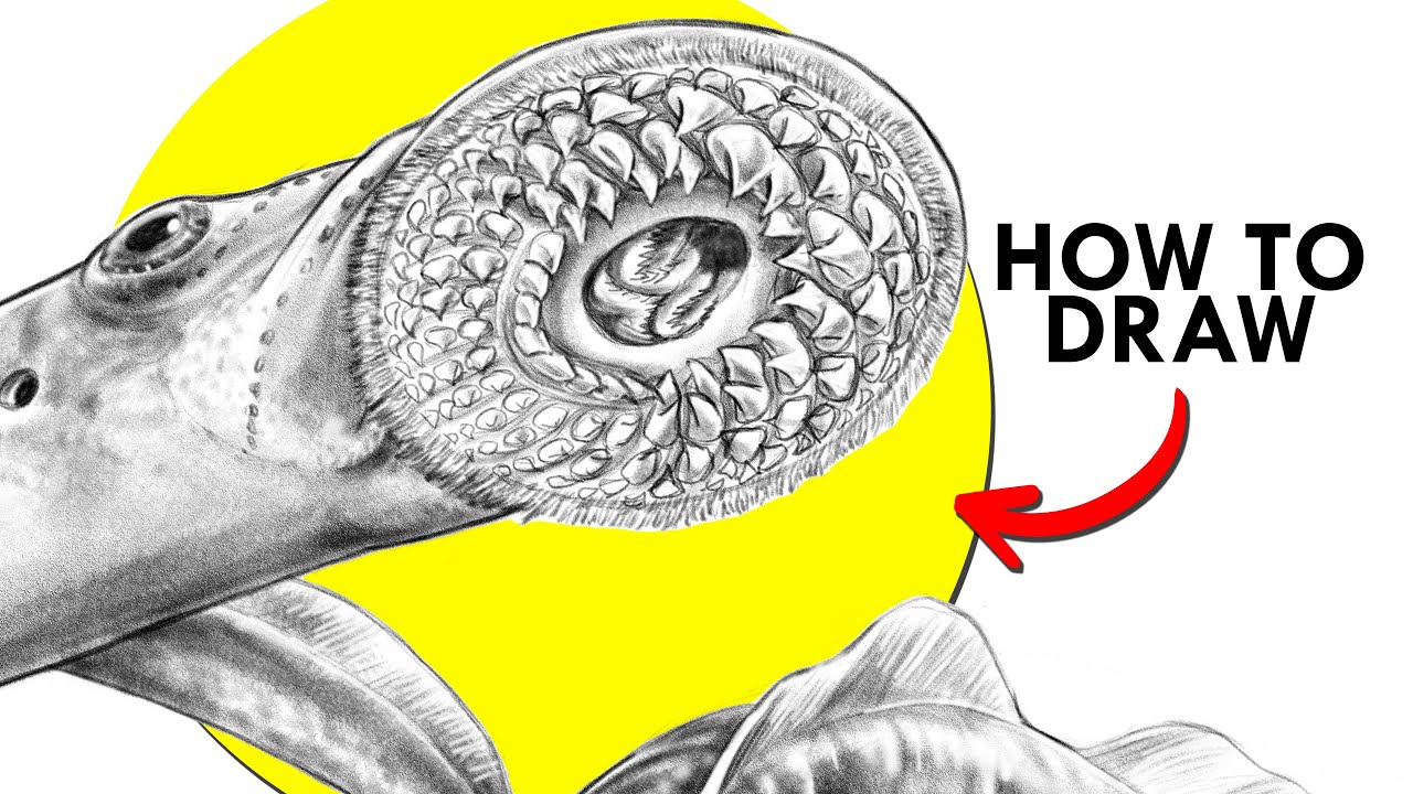 How To Draw A Lamprey