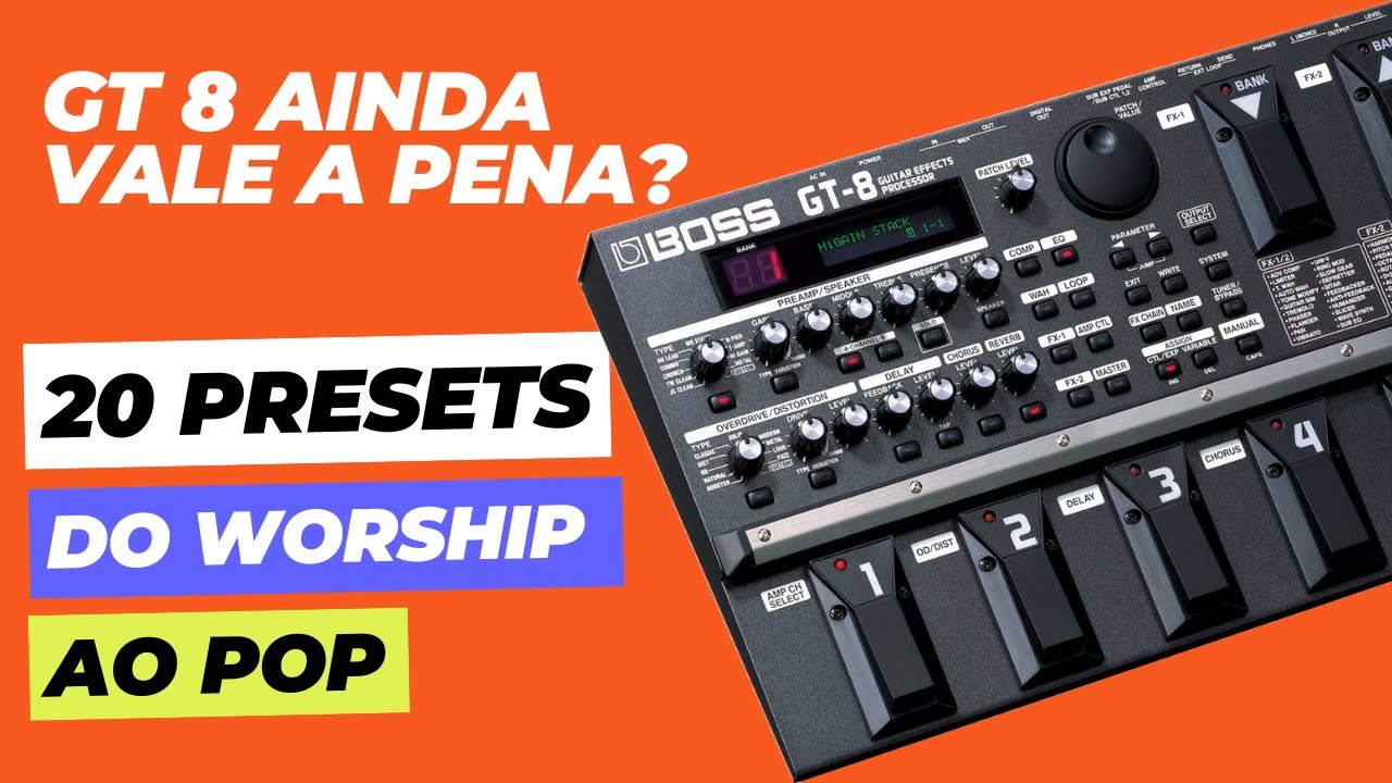 Meus presets na GT8 | Ela ainda dá muito som mesmo em 2025 | Duvida?