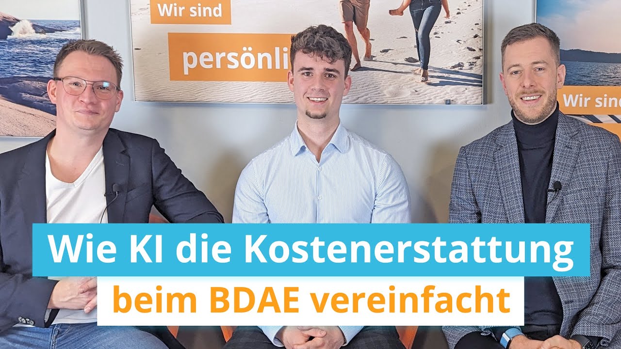 Künstliche Intelligenz – wie sie die Kostenerstattung beim BDAE vereinfacht