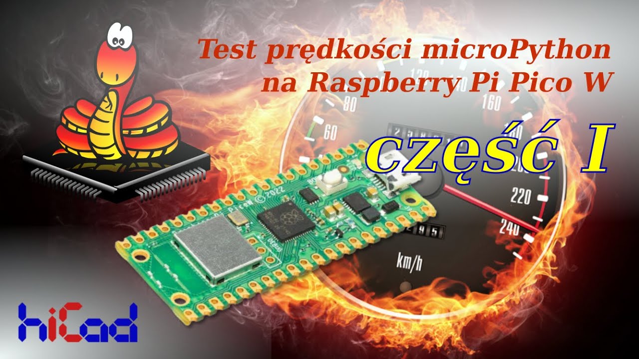 Test prędkości microPython na Raspberry Pi Pico. Część 1 #raspberrypi #micropython #test