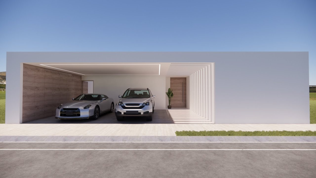 CASA INCREÍBLE! Para el RETIRO  en 1 Nivel #CasaMinimalista #RecorridoVirtual #CasasDeUnPiso