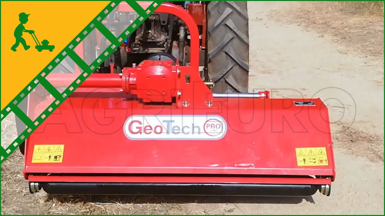 Montaggio Trinciaerba per trattore serie media GeoTech Pro MFM 145-H
