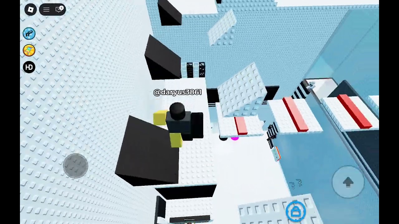 Speedruning a tower (falling at the very end😭)