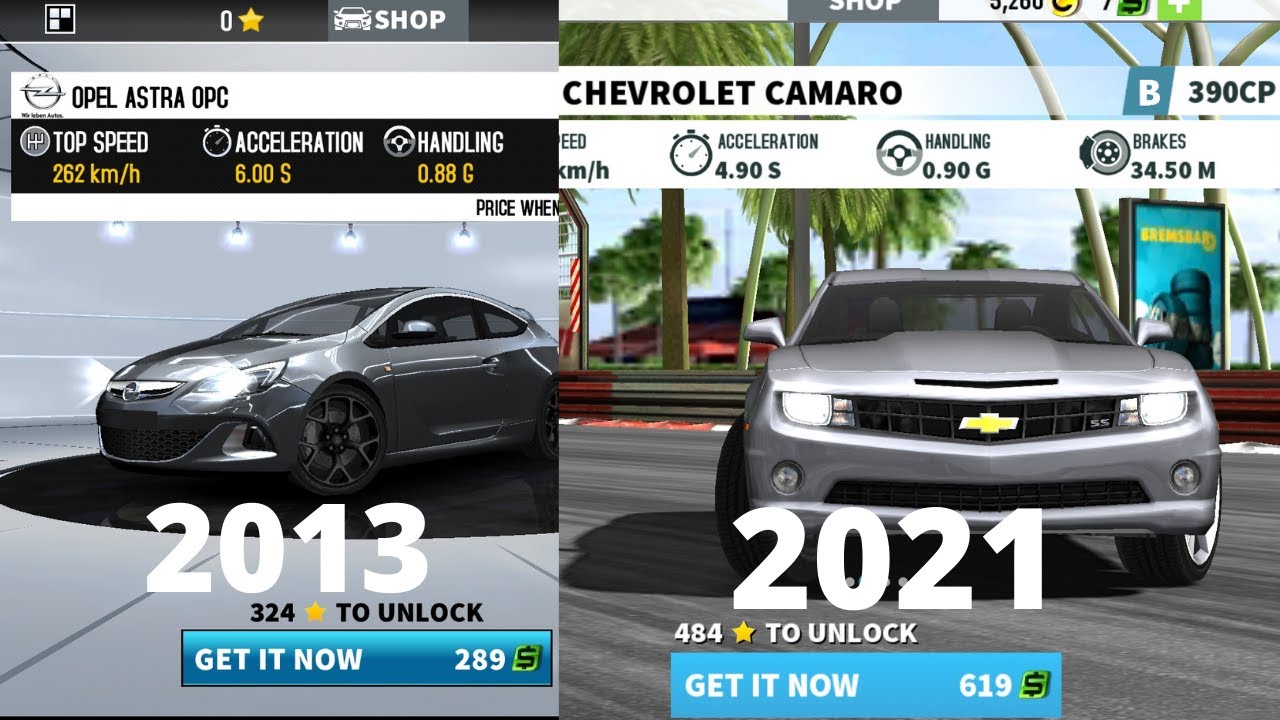 Evolution of GT Racing 2:The Real Car Experience (2013-2021)